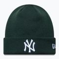 Зимна шапка New Era League Essential New York Yankees dark green/white