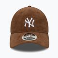Шапка с козирка New Era Cord 9Forty Mcrown New York Yankees dark auburn/dark autumn 2