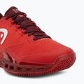 Мъжки тенис обувки HEAD Revolt Pro 5.0 Clay red/dark red 7
