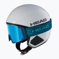 Скиорскa маска HEAD Neves Pro 5k Race blue/petrol/blue/chrome/orange 2