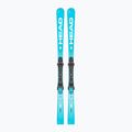 Ски за спускане със ски автомати HEAD WC Rebels e-SL Pro RP WCR 14 + Protector+ FF 14 GW blue/white