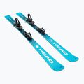 Детски ски за спускане със ски автомати HEAD WC e.Race Team SW JRS + Jrs 7.5 GW CA blue/white 2