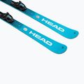 Детски ски за спускане със ски автомати HEAD WC e.Race Team SW JRS + Jrs 7.5 GW CA blue/white 3