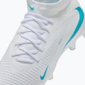 Мъжки футболни обувки Nike Phantom 6 High Academy FG/MG white/white/dusty cactus 7