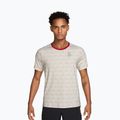 Мъжка тениска Nike Court Advantage light bone/tough red/black