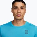 Мъжка тениска Nike Court Dri-Fit Advantage baltic blue/black 3