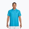 Мъжка тениска поло Nike Court Dri-Fit Advantage baltic blue/black