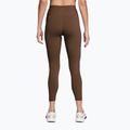 Дамски тренировъчен клин Nike One High-Waisted 7/8 cacao wow/white 2
