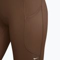 Дамски тренировъчен клин Nike One High-Waisted 7/8 cacao wow/white 3