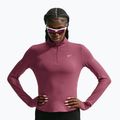 Дамски суитшърт за бягане Nike Swift Dri-FIT UV 1/4-Zip pink smoke