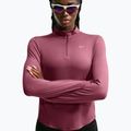 Дамски суитшърт за бягане Nike Swift Dri-FIT UV 1/4-Zip pink smoke 4