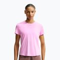 Дамска тренировъчна тениска Nike One Classic pink rise/white