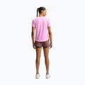 Дамска тренировъчна тениска Nike One Classic pink rise/white 3