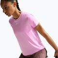 Дамска тренировъчна тениска Nike One Classic pink rise/white 5