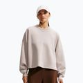 Дамски суитшърт за тренировка Nike 24.7 ImpossiblySoft Cream Ii/Cream Ii/College Grey