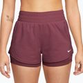 Дамски тренировъчни шорти Nike One pink smoke/white