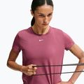 Дамска тренировъчна тениска Nike One Classic pink smoke/white 6