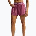 Дамски тренировъчни шорти Nike Pro pink smoke/white 3