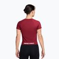 Дамска тренировъчна тениска Nike Pro Seamless tough red/white 2