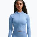 Дамски суитшърт за тренировка Nike Pro Seamless work blue