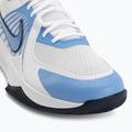 Обувки за волейбол Nike Zoom Hyperspeed Court 2 white/valor blue/midnight navy 7