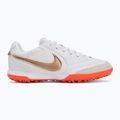 Мъжки футболни обувки Nike Tiempo Ligera Pro White/Bright Crimson/Blur 2