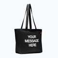 Чанта Nike Heritage "Your Message Here" Tote 22 l black/white/safety orange 2