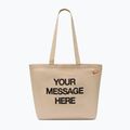 Чанта Nike Heritage "Your Message Here" Tote 22 l oatmeal/safety orange/safety orange