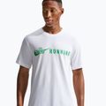 Мъжка тениска за бягане Nike Dri-Fit Running T-Shirt white/green spark 4