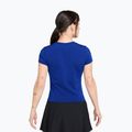 Дамска тениска/фланелка за тенис Nike Court Dri-Fit Advantage old royal/white 2