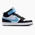 Детски обувки Nike Court Borough Mid 2 white/black/arctic green/football blue