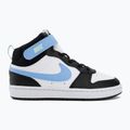 Детски обувки Nike Court Borough Mid 2 white/black/arctic green/football blue 2