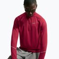 Мъжки суитшърт за бягане Nike Miler Dri-Fit UV 1/2 Zip tough red 4