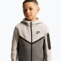 Детски суитшърт Nike Sportswear Tech Fleece moon particle/cave stone/black/black 4