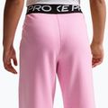 Детски панталони Nike Pro Fleece pink rise/pink rise/black/white 4