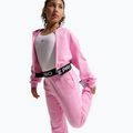 Детски панталони Nike Pro Fleece pink rise/pink rise/black/white 5