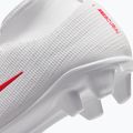 Детски футболни обувки Nike Jr. Mercurial Superfly 11 Club white/bright crimson/blur 7