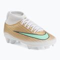 Детски футболни обувки Nike Jr. Mercurial Superfly 11 Club "Kylian Mbappé" metallic gold/green glow