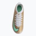 Детски футболни обувки Nike Jr. Mercurial Superfly 11 Club "Kylian Mbappé" metallic gold/green glow 5