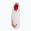 Детски футболни обувки Nike Jr. Mercurial Superfly 11 Club white/bright crimson/blur 5