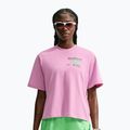 Дамска тениска за бягане Nike Swift Dri-Fit pink rise/illusion green