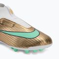 Детски футболни обувки Nike Jr. Mercurial Superfly 11 Academy "Kylian Mbappé" metallic gold/green glow 7