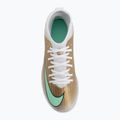 Детски футболни обувки Nike Jr. Mercurial Superfly 11 Club "Kylian Mbappé" metallic gold/green glow 5