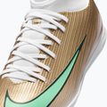 Детски футболни обувки Nike Jr. Mercurial Superfly 11 Club "Kylian Mbappé" metallic gold/green glow 5