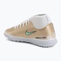 Детски футболни обувки Nike Jr. Mercurial Superfly 11 Club "Kylian Mbappé" metallic gold/green glow 3