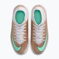 Детски футболни обувки Nike Jr. Mercurial Superfly 11 Club "Kylian Mbappé" metallic gold/green glow 4