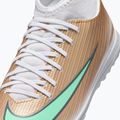 Детски футболни обувки Nike Jr. Mercurial Superfly 11 Club "Kylian Mbappé" metallic gold/green glow 5