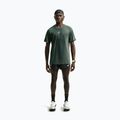 Мъжка тениска за бягане Nike Stride black/light green spark 2