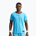 Поло тениска Nike Court Slam Aero-Fit Baltic Blue/Black