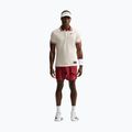 Поло тениска Nike Court Slam Aero-Fit Pale Ivory/Team Red 2